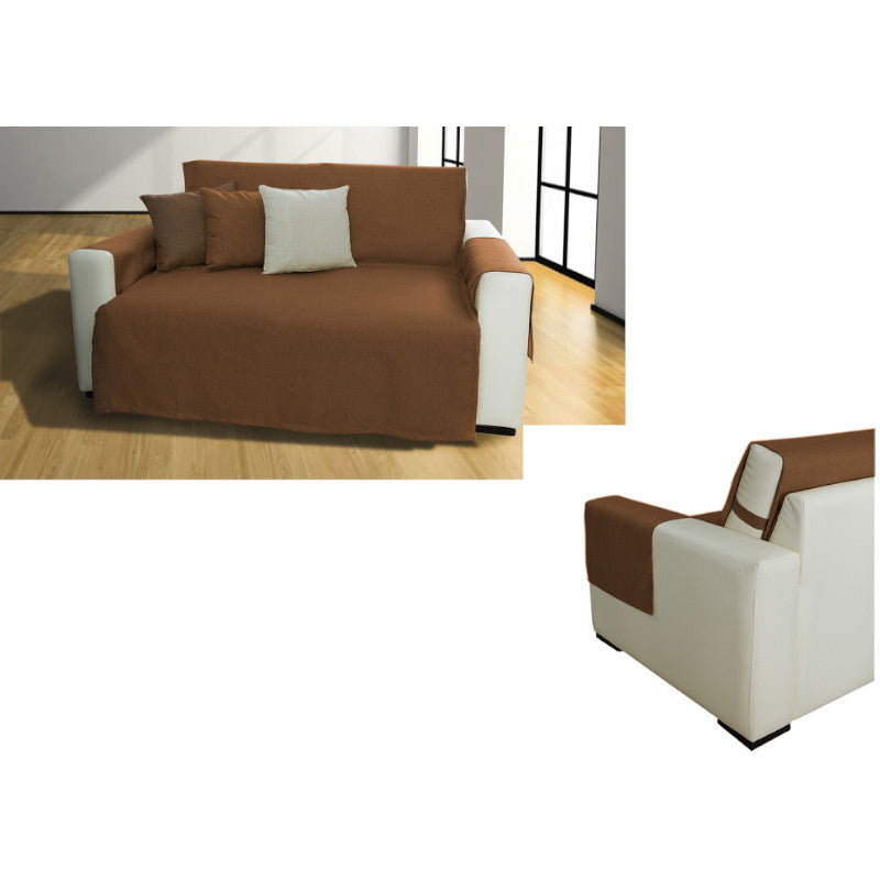 Salva divano cotone, disponibile in diversi colori e tre misure